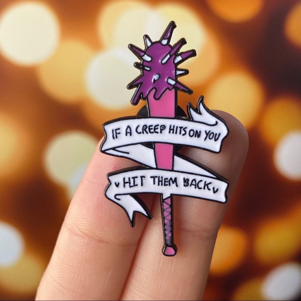 Hit A Creep Enamel Pin/ Brooch Lapel